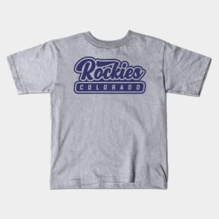 Colorado Rockies 01 Kids T-Shirt